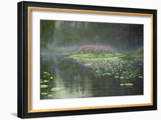 Pecks Mill Pond-Bruce Dumas-Framed Giclee Print