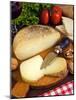 Pecorino, a Sheep Cheese, Italy, Europe-null-Mounted Photographic Print
