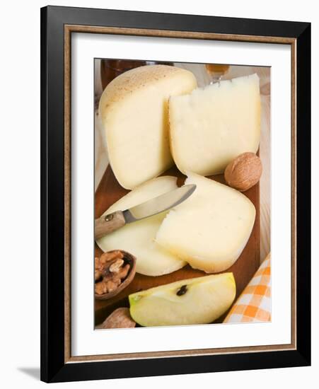 Pecorino Cheese, Tuscan Gastronomy, Tuscany, Italy, Europe-null-Framed Photographic Print