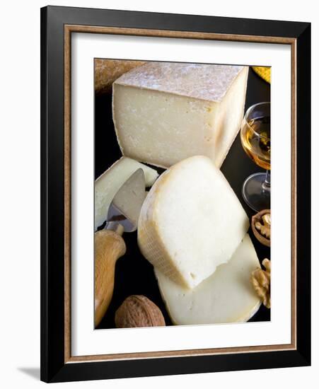 Pecorino Cheese, Tuscany, Italy, Europe-Nico Tondini-Framed Photographic Print