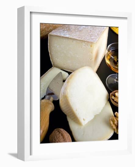 Pecorino Cheese, Tuscany, Italy, Europe-Nico Tondini-Framed Photographic Print