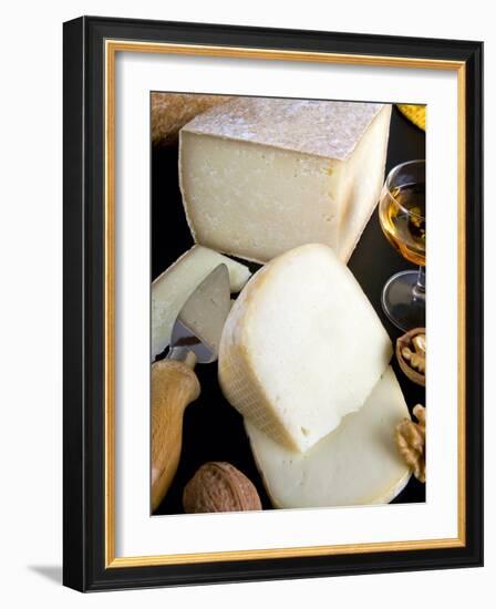 Pecorino Cheese, Tuscany, Italy, Europe-Nico Tondini-Framed Photographic Print