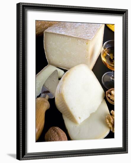 Pecorino Cheese, Tuscany, Italy, Europe-Nico Tondini-Framed Photographic Print