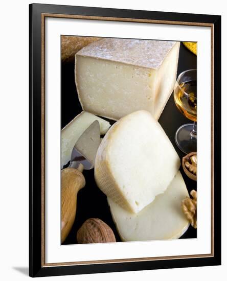 Pecorino Cheese, Tuscany, Italy, Europe-Nico Tondini-Framed Photographic Print
