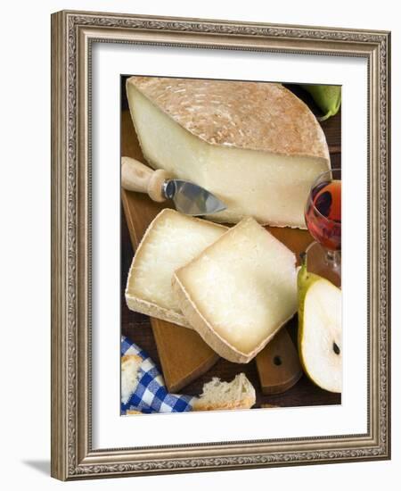 Pecorino Cheese, Tuscany, Italy-Nico Tondini-Framed Photographic Print