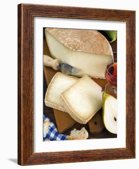 Pecorino Cheese, Tuscany, Italy-Nico Tondini-Framed Photographic Print