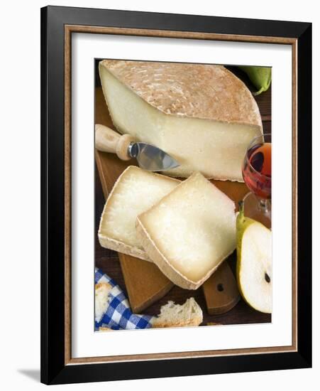 Pecorino Cheese, Tuscany, Italy-Nico Tondini-Framed Photographic Print