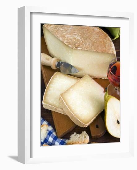 Pecorino Cheese, Tuscany, Italy-Nico Tondini-Framed Photographic Print