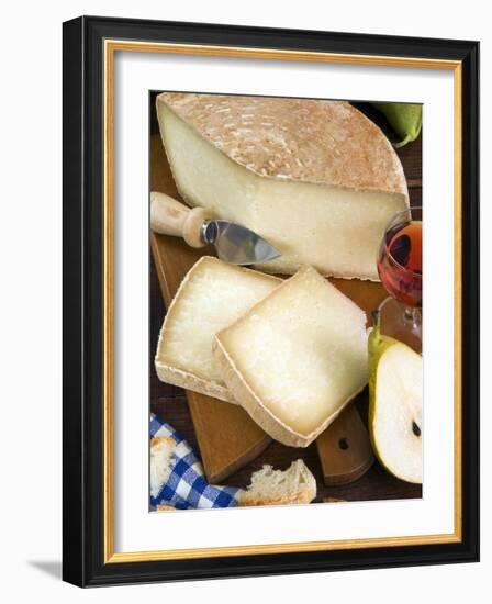 Pecorino Cheese, Tuscany, Italy-Nico Tondini-Framed Photographic Print