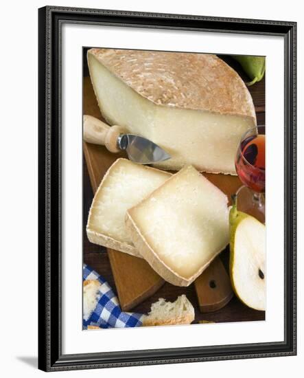 Pecorino Cheese, Tuscany, Italy-Nico Tondini-Framed Photographic Print