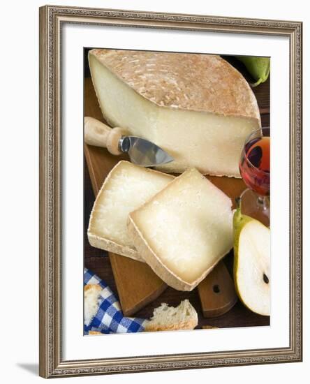Pecorino Cheese, Tuscany, Italy-Nico Tondini-Framed Photographic Print