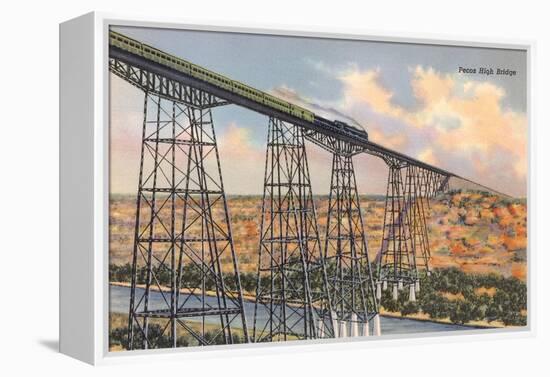 Pecos High Bridge-null-Framed Stretched Canvas