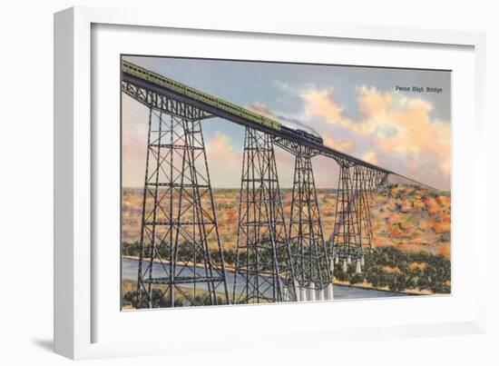Pecos High Bridge-null-Framed Art Print