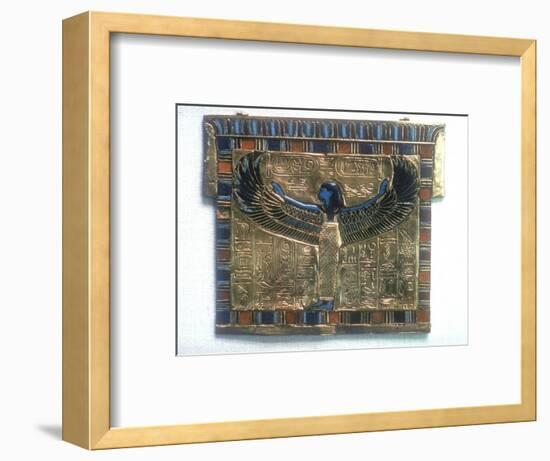 Pectoral from the tomb of Tutankhamun, c14th century BC. Artist: Unknown-Unknown-Framed Giclee Print