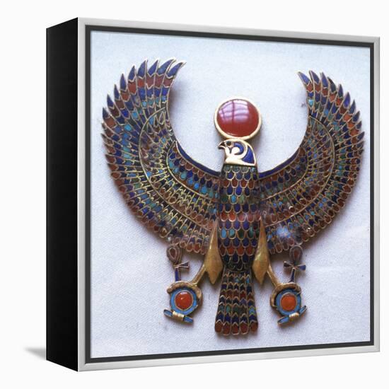 Pectoral Jewel from the Treasure of Tutankhamun, Ancient Egyptian, C1325 Bc-null-Framed Premier Image Canvas