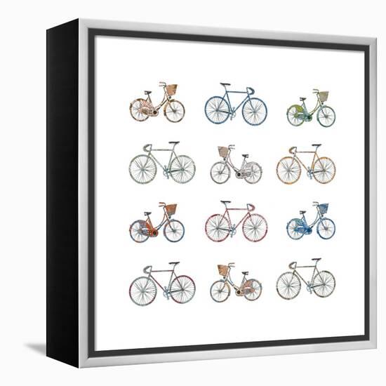 Pedal Power, 2012-Sarah Hough-Framed Stretched Canvas