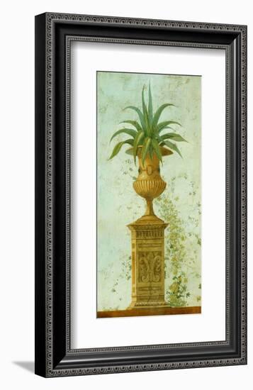 Pedastale con Plantas-Javier Fuentes-Framed Art Print