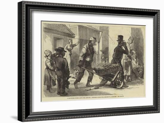 Peddling Flying Fish, Bridgetown, Barbados-null-Framed Giclee Print