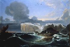 Stormy Seas by the Cliffs, 1845-Peder Balke-Giclee Print