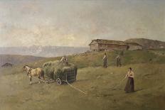 Threshing in the Abruzzi, 1890-Peder Severin Kroyer-Giclee Print