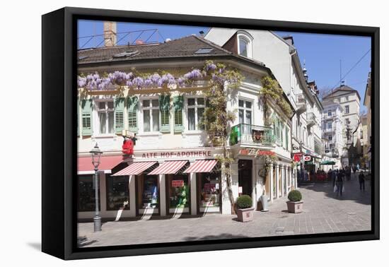 Pedestrian Area, Baden-Baden, Black Forest, Baden-Wurttemberg, Germany, Europe-Markus Lange-Framed Premier Image Canvas