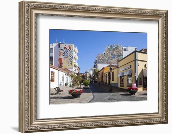 Pedestrian Area in the Old Town of Los Llanos, La Palma, Canary Islands, Spain, Europe-Gerhard Wild-Framed Photographic Print