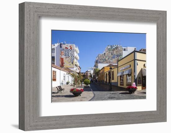 Pedestrian Area in the Old Town of Los Llanos, La Palma, Canary Islands, Spain, Europe-Gerhard Wild-Framed Photographic Print