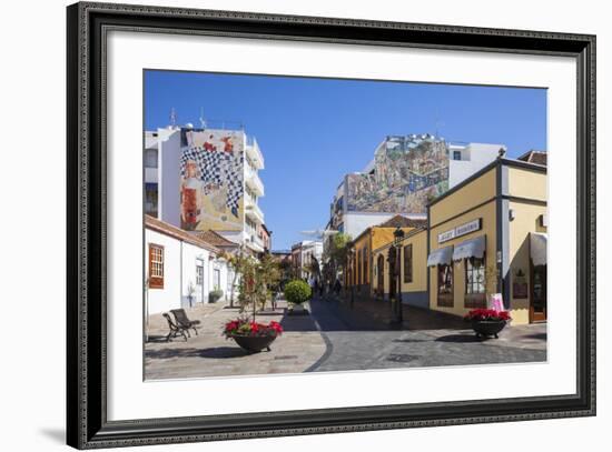 Pedestrian Area in the Old Town of Los Llanos, La Palma, Canary Islands, Spain, Europe-Gerhard Wild-Framed Photographic Print