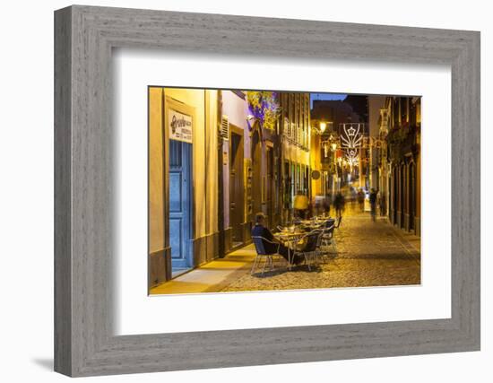 Pedestrian Area, Santa Cruz De La Palma, La Palma, Canary Islands, Spain, Europe-Gerhard Wild-Framed Photographic Print