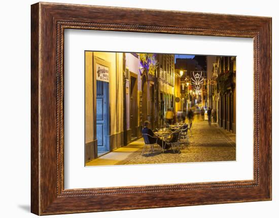 Pedestrian Area, Santa Cruz De La Palma, La Palma, Canary Islands, Spain, Europe-Gerhard Wild-Framed Photographic Print