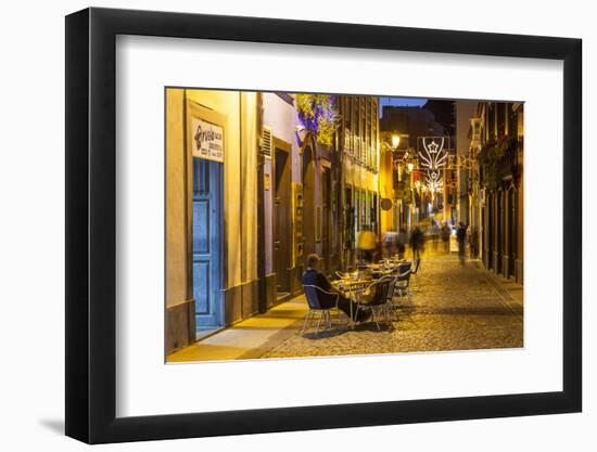 Pedestrian Area, Santa Cruz De La Palma, La Palma, Canary Islands, Spain, Europe-Gerhard Wild-Framed Photographic Print