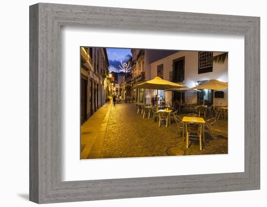 Pedestrian Area, Santa Cruz De La Palma, La Palma, Canary Islands, Spain, Europe-Gerhard Wild-Framed Photographic Print