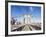 Pedestrian Walkway on the Brooklyn Bridge Looking Towards Manhattan, New York City, New York, USA-Amanda Hall-Framed Photographic Print