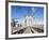 Pedestrian Walkway on the Brooklyn Bridge Looking Towards Manhattan, New York City, New York, USA-Amanda Hall-Framed Photographic Print