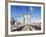 Pedestrian Walkway on the Brooklyn Bridge Looking Towards Manhattan, New York City, New York, USA-Amanda Hall-Framed Photographic Print