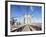 Pedestrian Walkway on the Brooklyn Bridge Looking Towards Manhattan, New York City, New York, USA-Amanda Hall-Framed Photographic Print