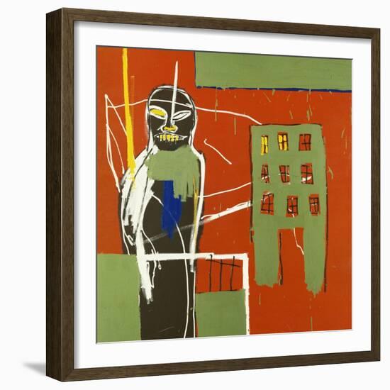 Pedestrian-Jean-Michel Basquiat-Framed Giclee Print