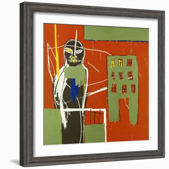 Pedestrian-Jean-Michel Basquiat-Framed Giclee Print