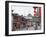 Pedestrians and Traffic on Shanghai Old Street, Remnant of a Bygone Age, Fuxing, Shanghai, China, A-Amanda Hall-Framed Photographic Print