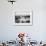 Pedestrians on London Bridge Watch Boats and Barges Being Unloaded-null-Framed Photographic Print displayed on a wall