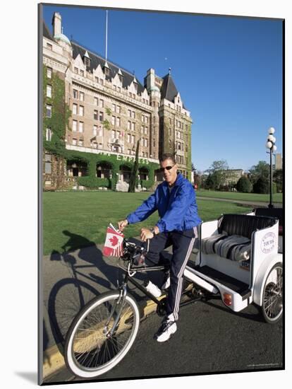 Pedicab, Victoria, British Columbia, Canada-Alison Wright-Mounted Photographic Print