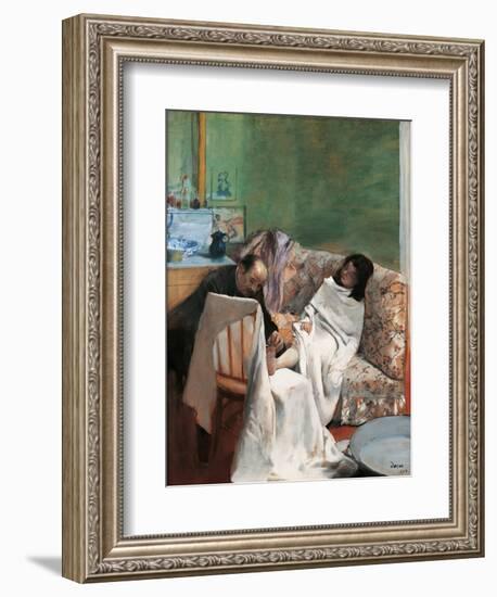 Pedicure-Edgar Degas-Framed Art Print