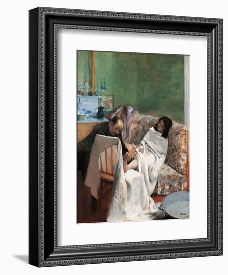 Pedicure-Edgar Degas-Framed Art Print