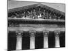 Pediment of the Supreme Court-null-Mounted Photographic Print