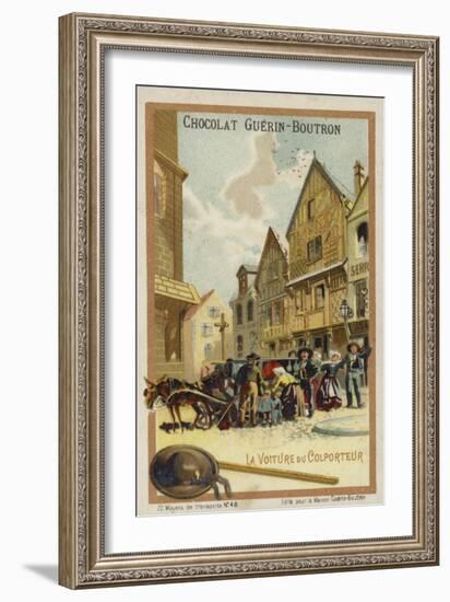 Pedlar's Wagon-null-Framed Giclee Print