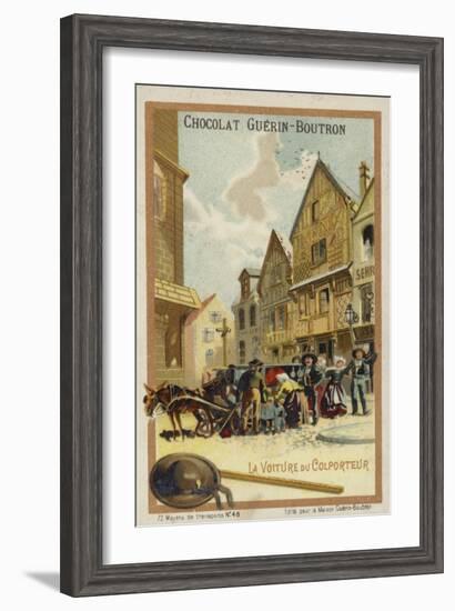 Pedlar's Wagon-null-Framed Giclee Print