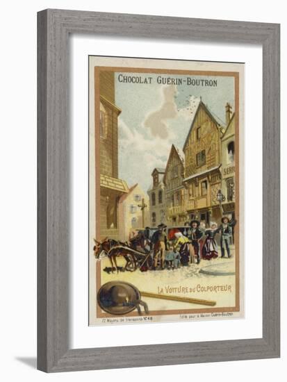 Pedlar's Wagon-null-Framed Giclee Print