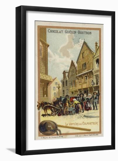 Pedlar's Wagon-null-Framed Giclee Print