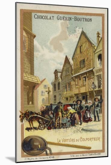 Pedlar's Wagon-null-Mounted Giclee Print