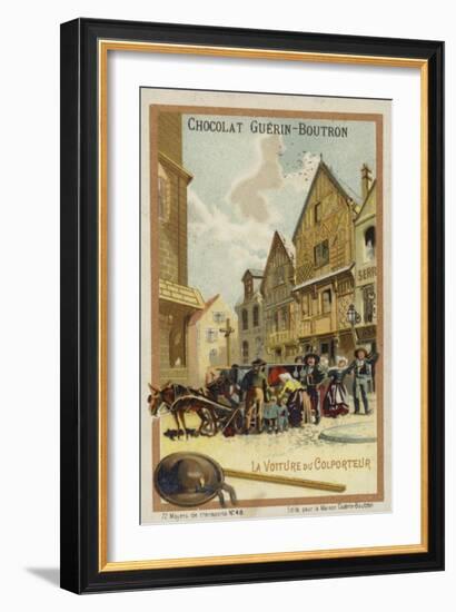 Pedlar's Wagon-null-Framed Giclee Print